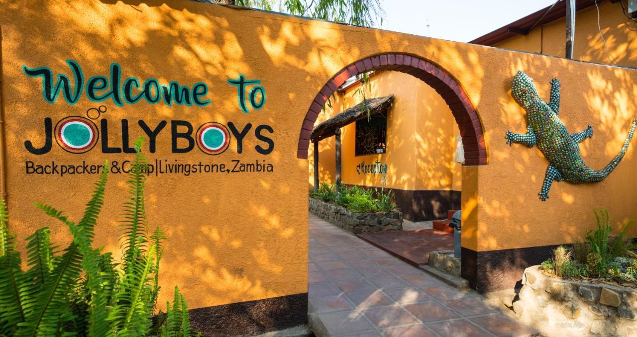 بيت شباب Jollyboys Backpackers ليفينغستون المظهر الخارجي الصورة